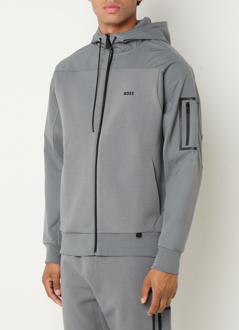 Hanorac HUGO BOSS Sariq cu buzunare laterale
