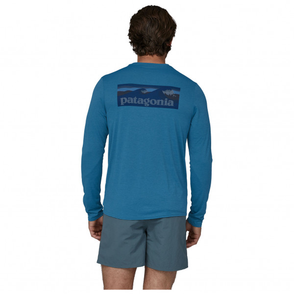 Patagonia - L/S Cap Cool Daily Graphic Shirt Waters - Funktionsshirt