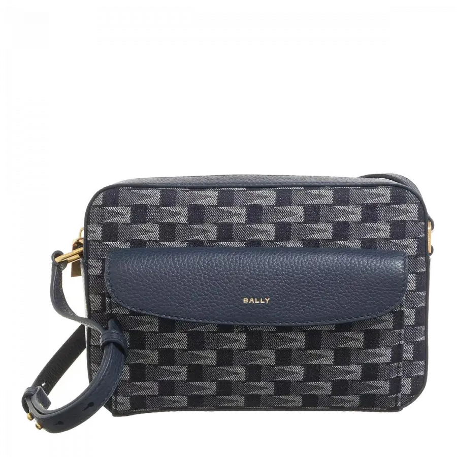 Bally - Bally Shoulder Bags Canvas Dark Blue - blau