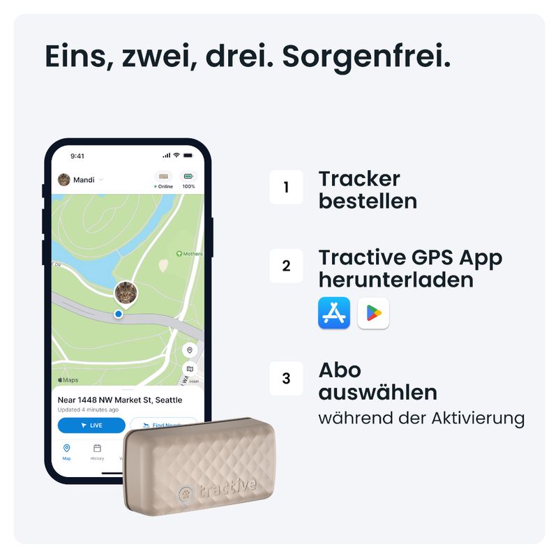 Tractive GPS Tracker für Katzen zu TOP-Preisen