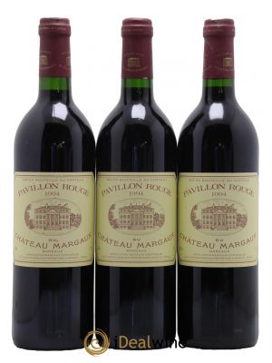 Pavillon Rouge du Château Margaux Second Vin  1994 - Lot de 3 Bouteilles