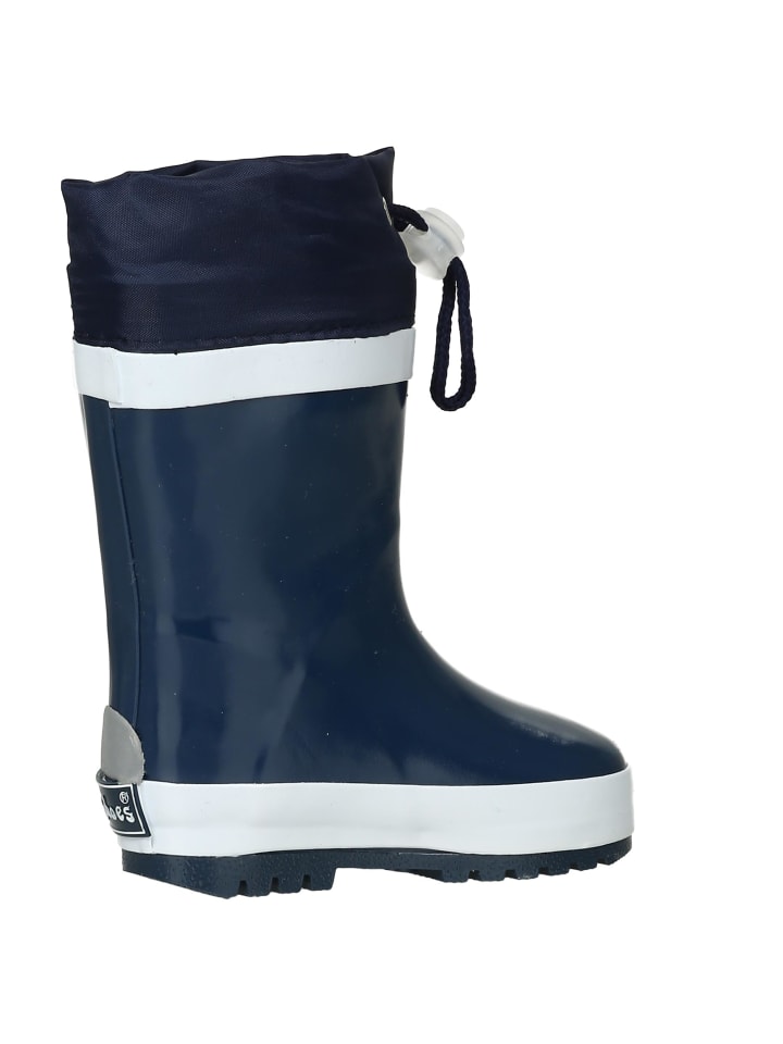 Playshoes Gummistiefel Basic gefüttert in Marine günstig kaufen