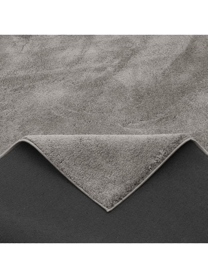 Pergamon Hochflor Langflor Super Soft Teppich Silky in Antraciet günstig kaufen