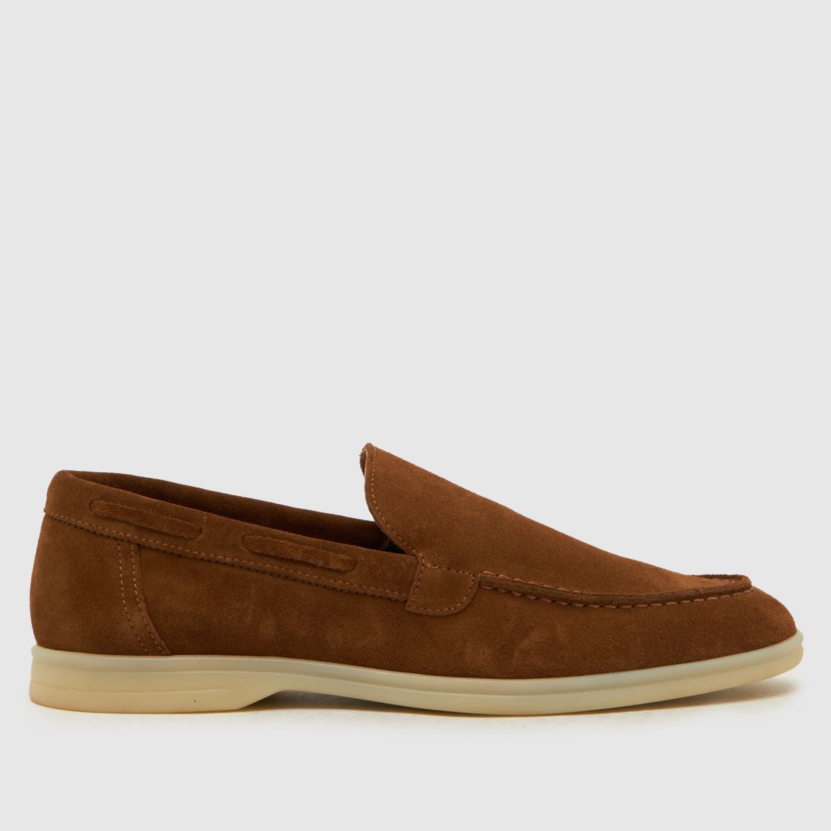 Schuh Philip – Bruna loafers i mocka