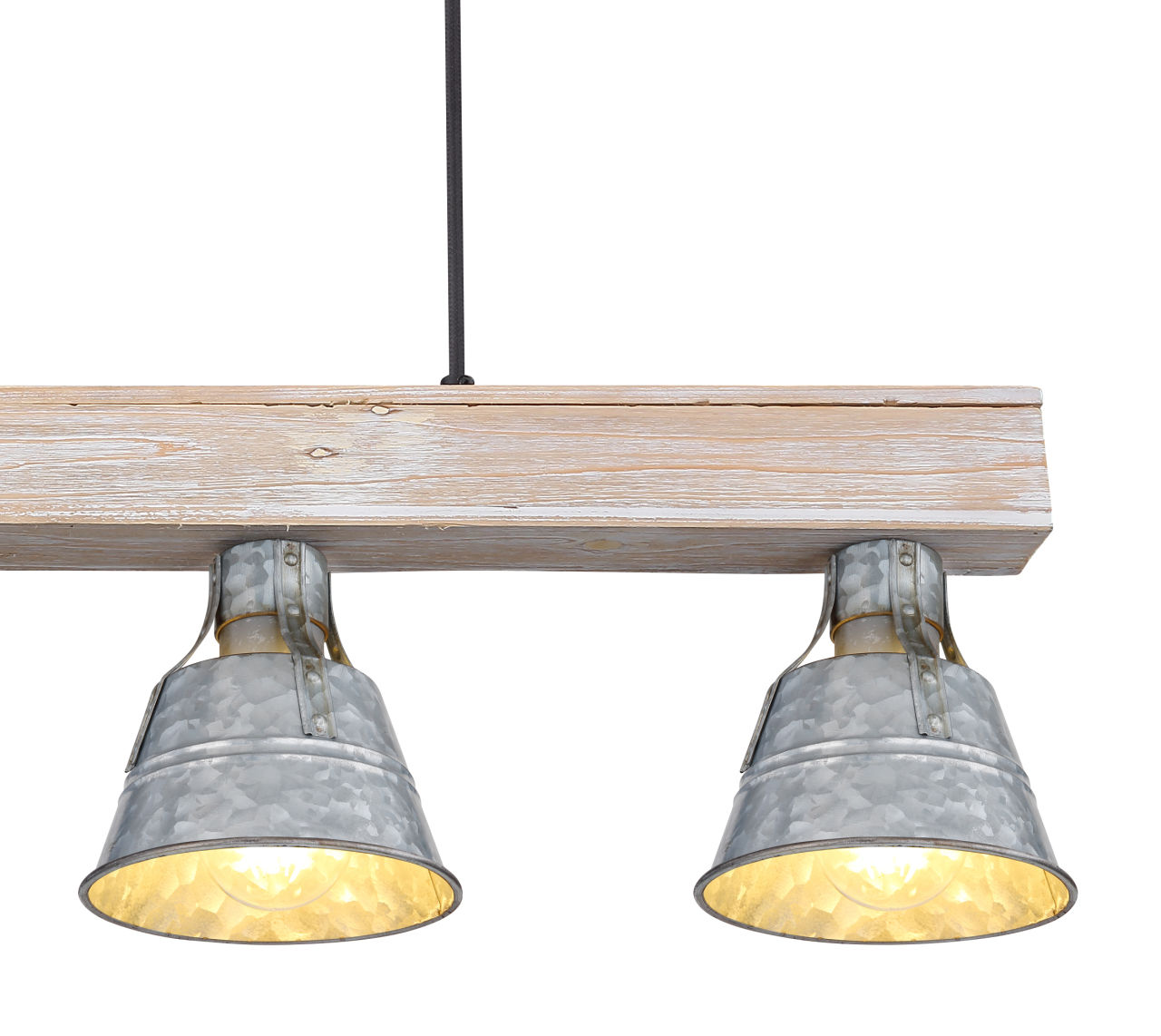 Globo Lighting - GÜNTHER I - Hängeleuchte Metall antik Dekorstanzungen, 4x E27