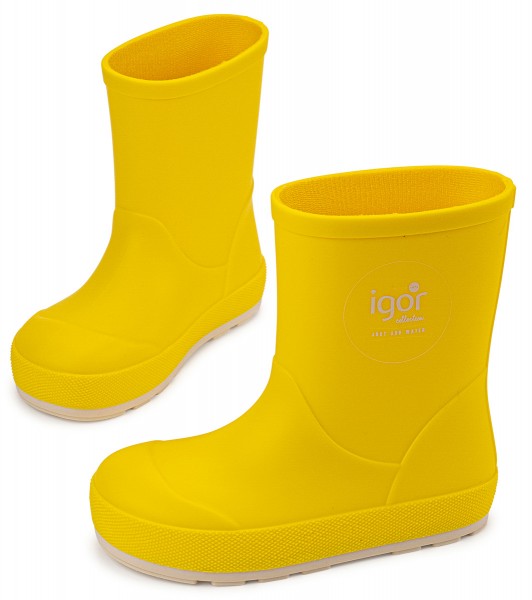 Igor ~ Yogi Regenstiefel ~ Knallgelb