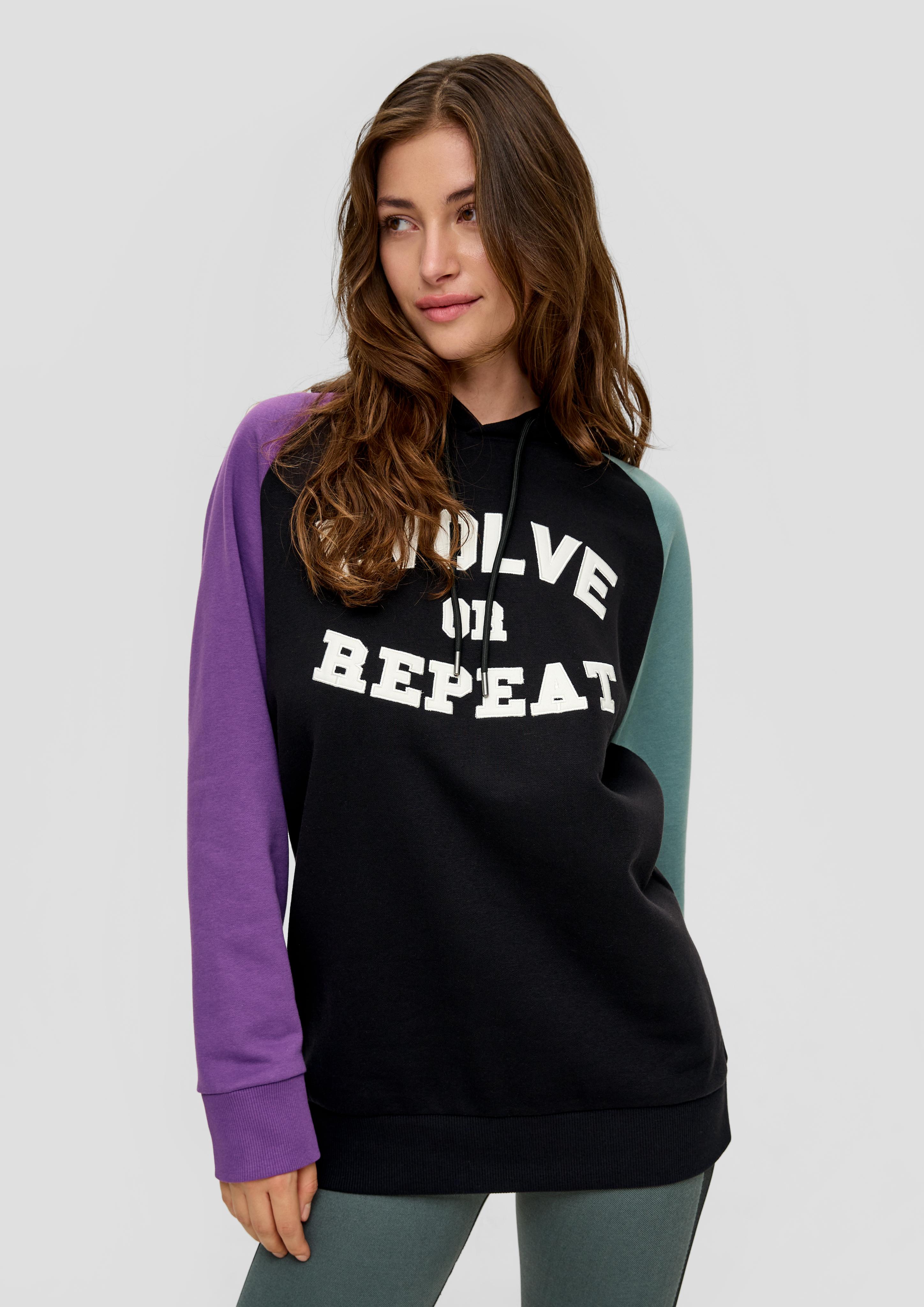 Colour-Block Hoodie  2135466-9999