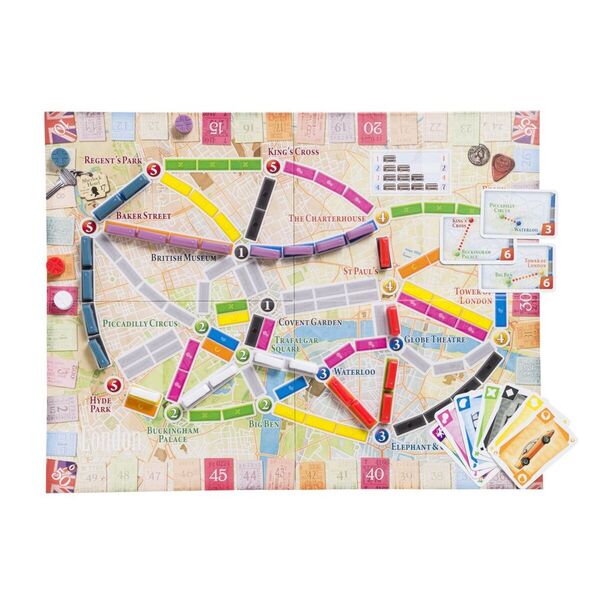 Ticket To Ride: London Dutch-language game