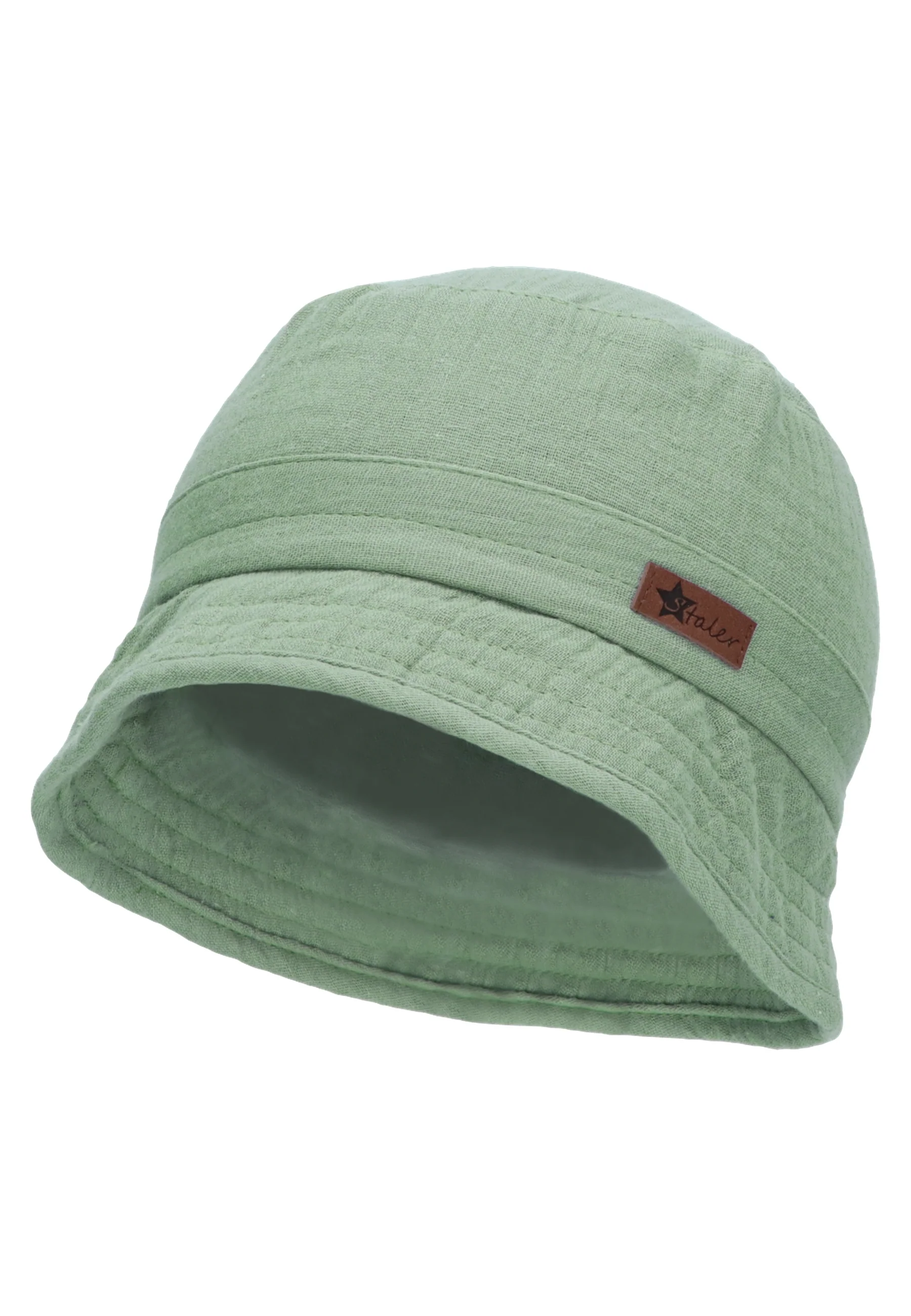 Fischerhut Kinder Unisex in mattgrün