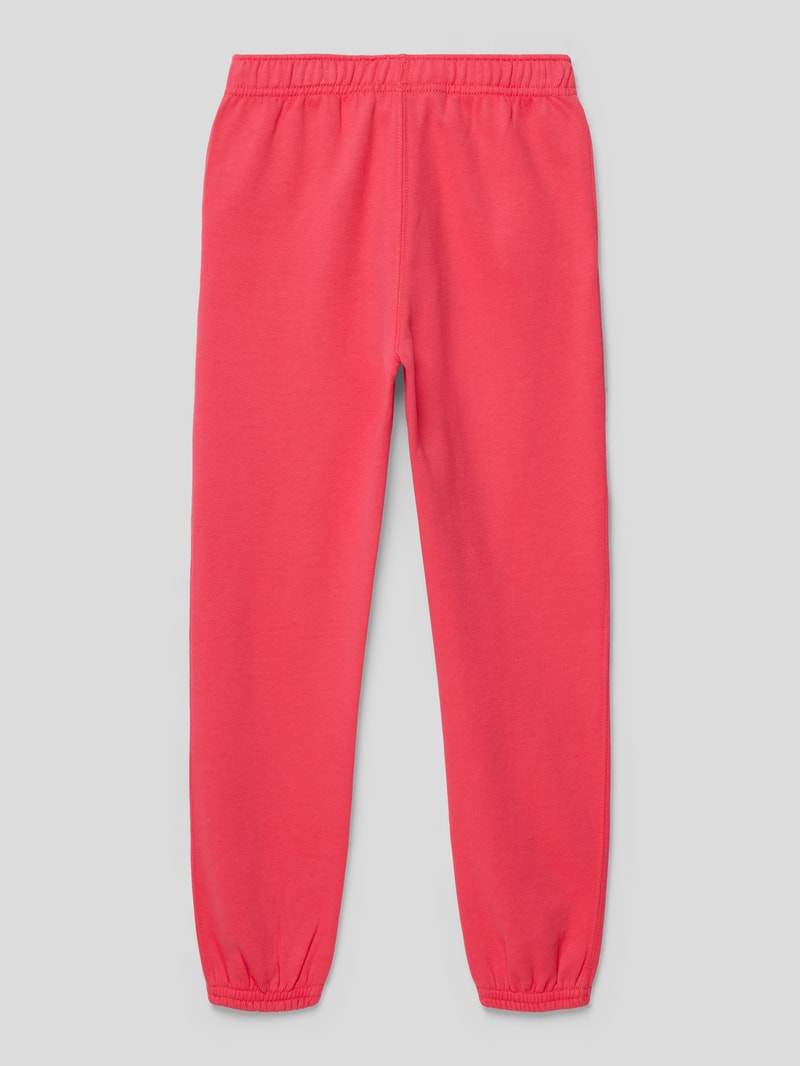 Sweatpants mit Label-Stitching Modell 'ATHLETIC' in pink