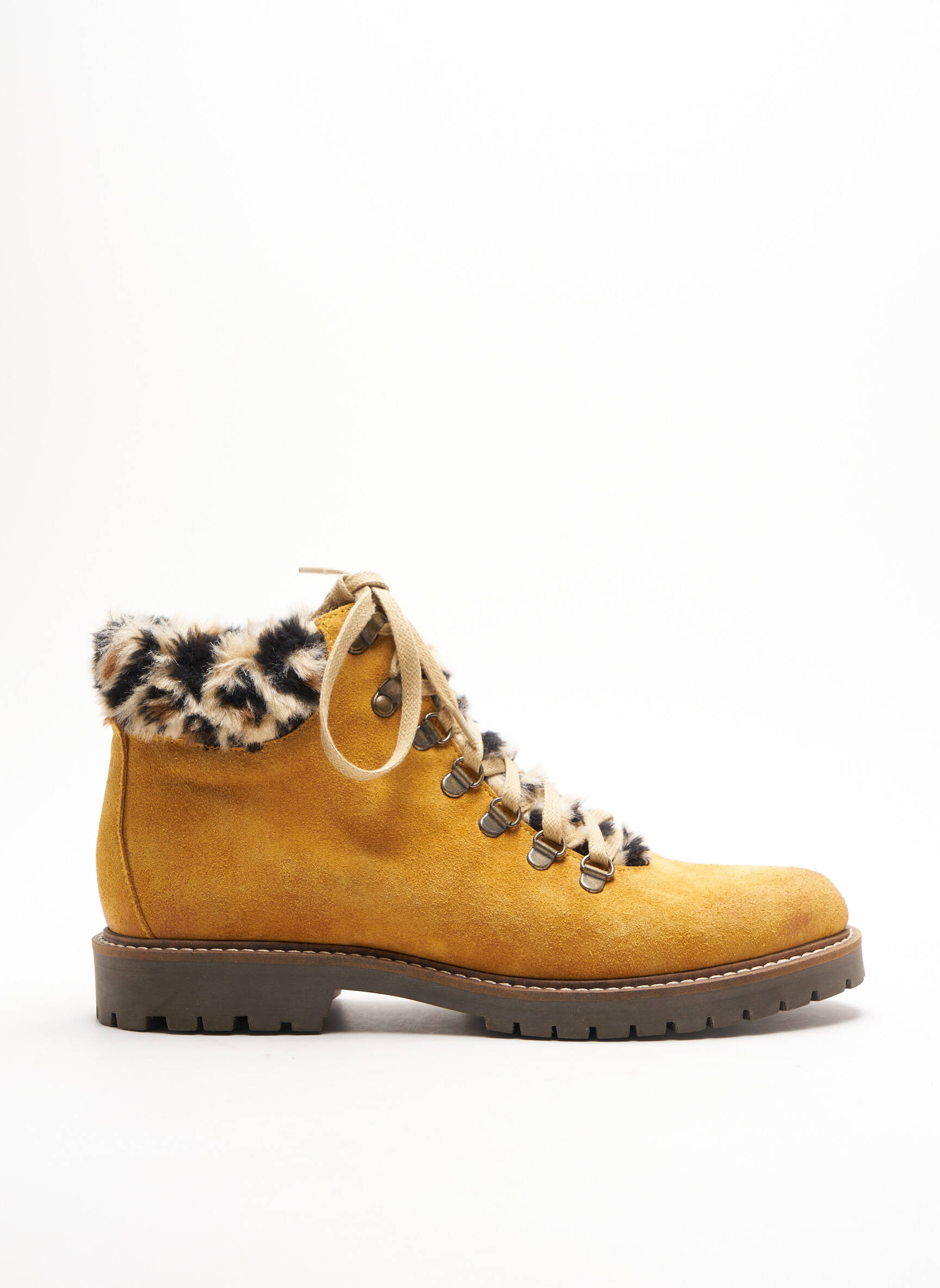 Mkd Bottines Femme couleur jaune