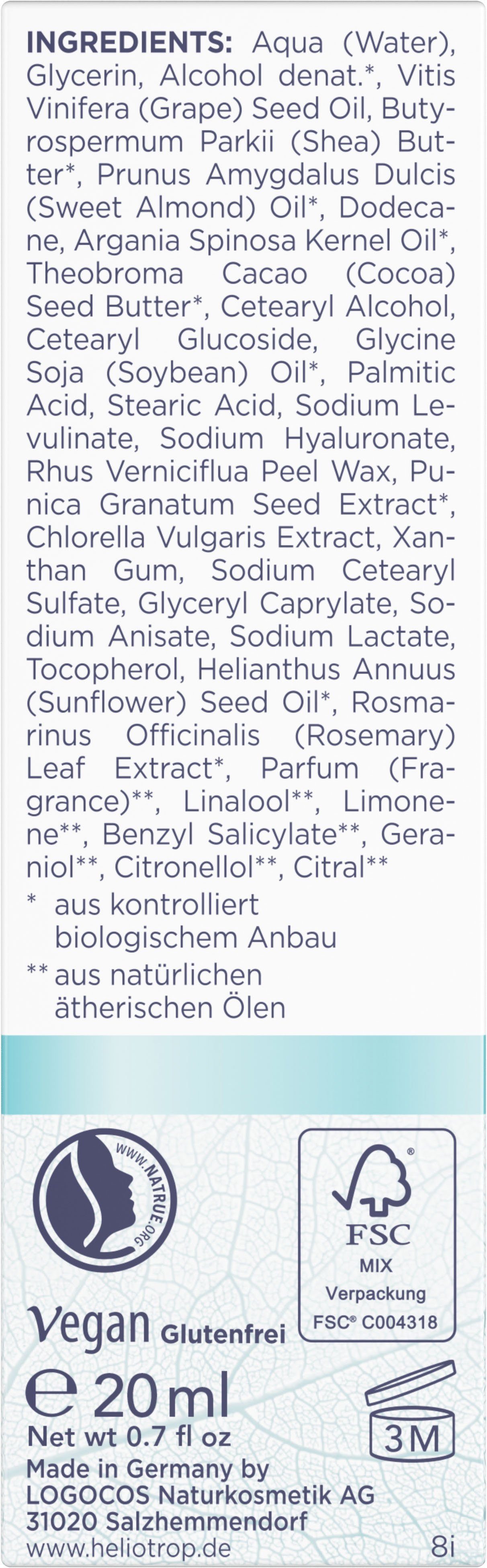 HELIOTROP Augenfluid Active Hyaluron