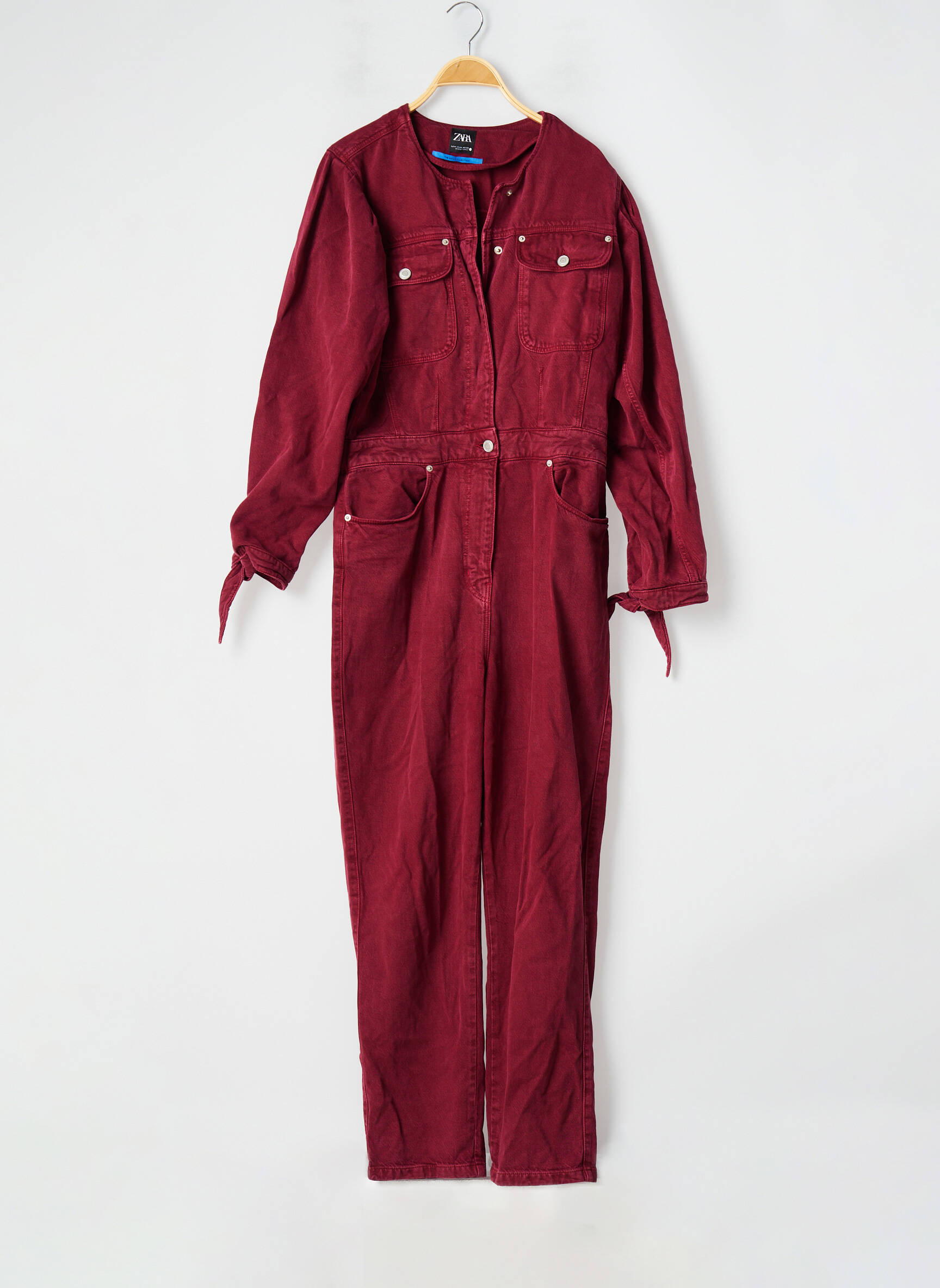 Zara Combinaisons 1 Femme couleur rouge