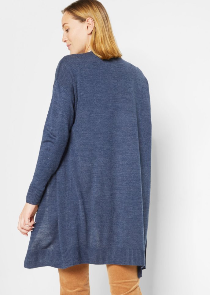 Offene Strickjacke