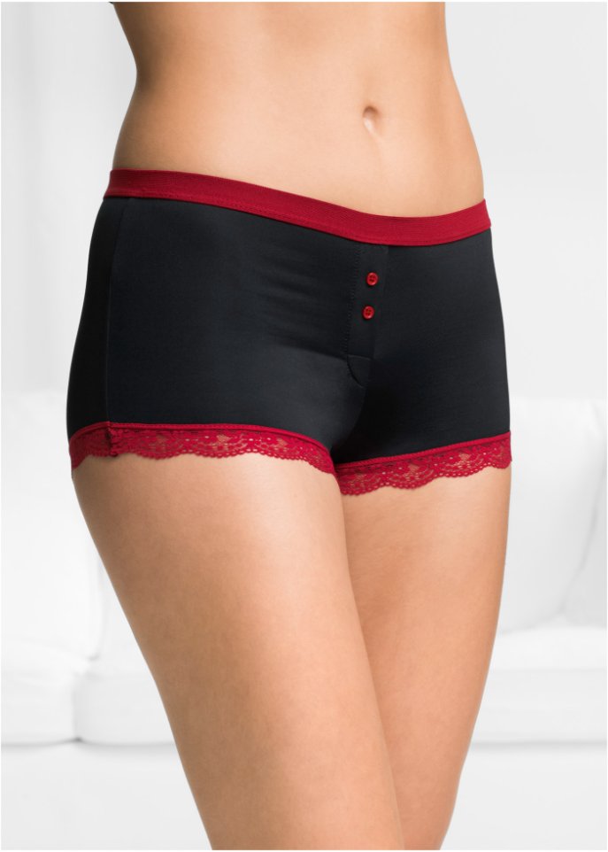 Microfaser Damen Boxer (3er Pack)
