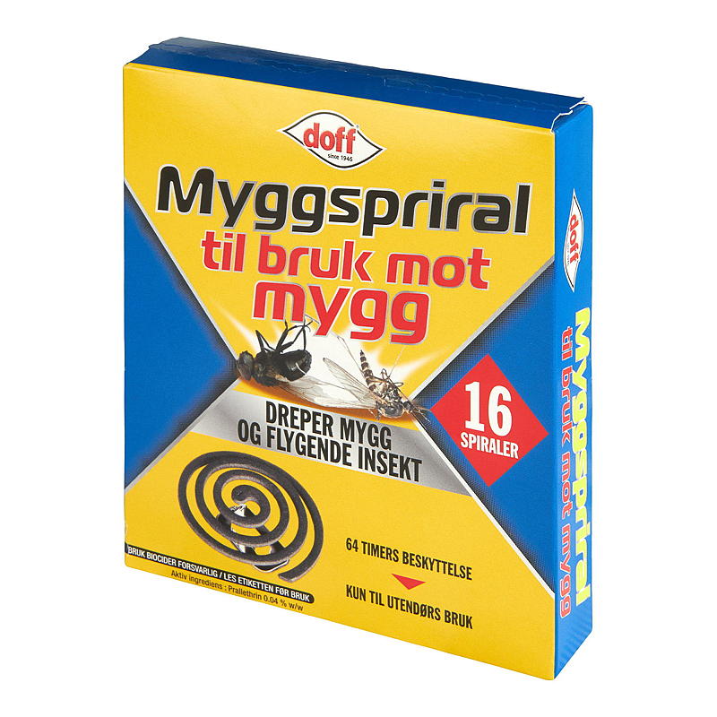 Doff Myggspiral 16-pk, Doff