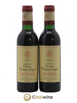 Château Phélan Ségur  1989 - Lot de 2 Demi-bouteilles