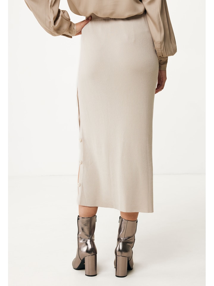 Mexx Strickrock in Beige günstig kaufen