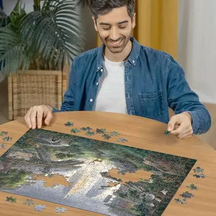 Puzzle 368 Teile - Apokalyptische Stadt