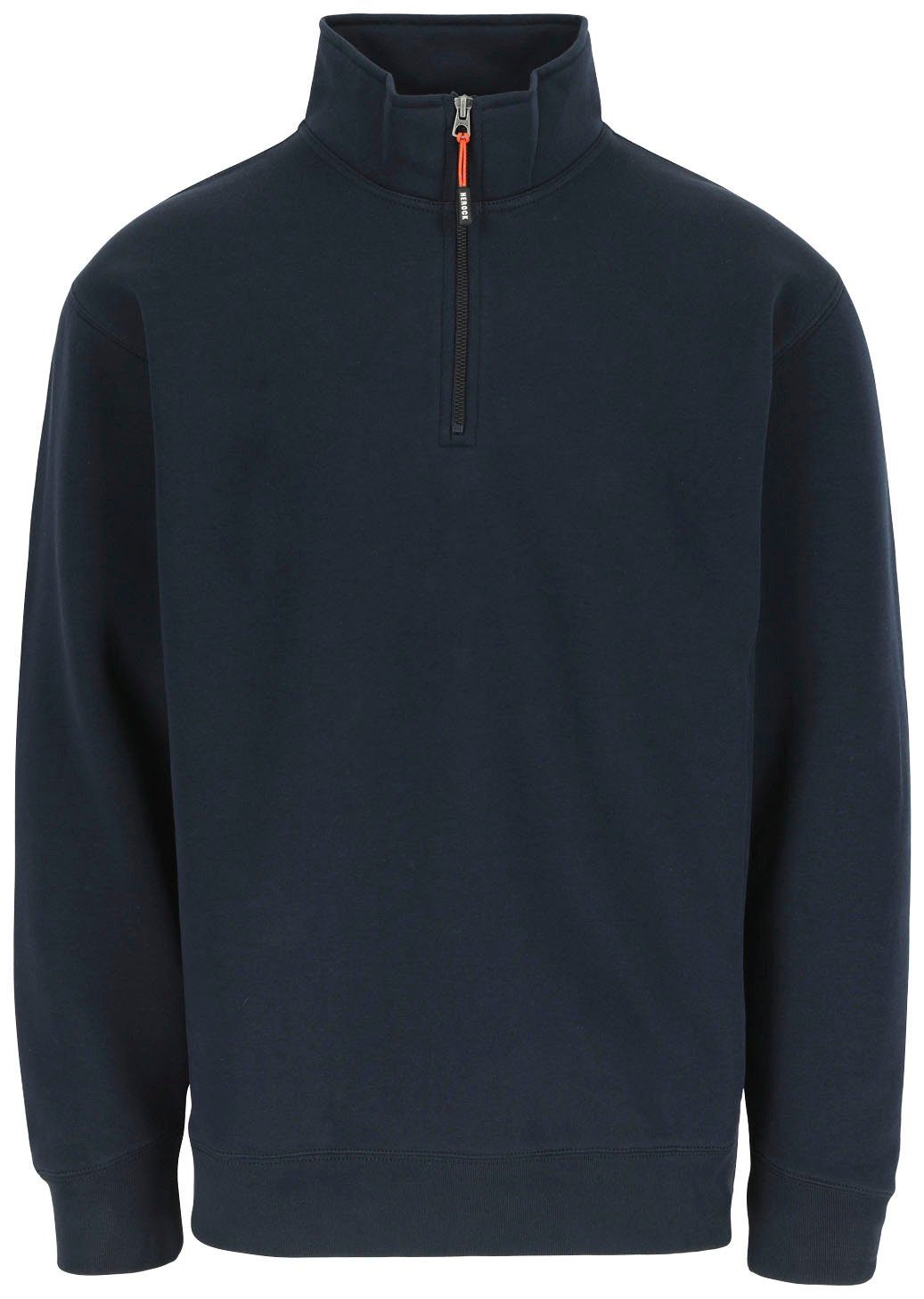 Herock Sweater Vigor Basic, mit Reißverschluss am Kragen, angenehmes Tragegefühl