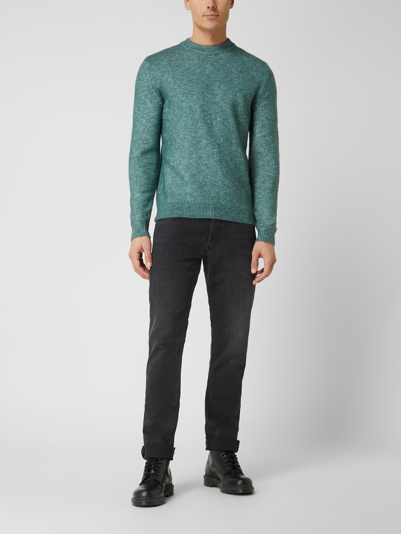 Pullover mit Woll-Anteil in bottle