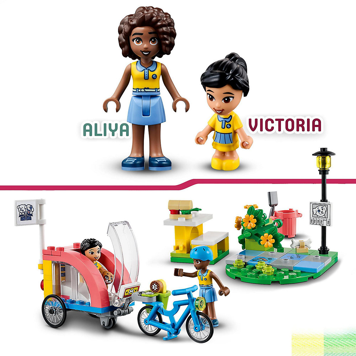 LEGO® Friends 41738 Hunderettungsfahrrad