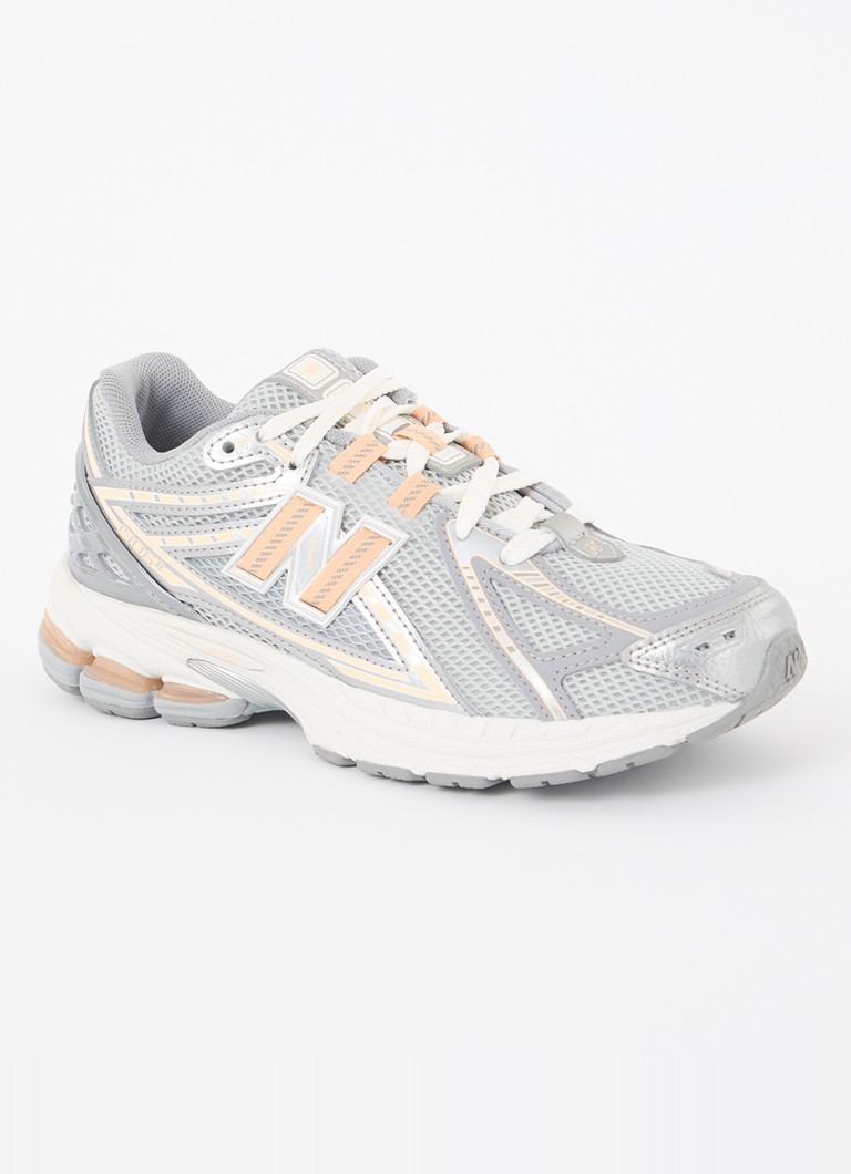 Teniși New Balance 1906 din plasă cu finisaj metalic