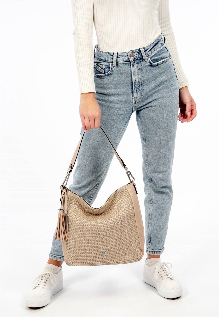 SINA JO Handtaschen beige BEUTEL M