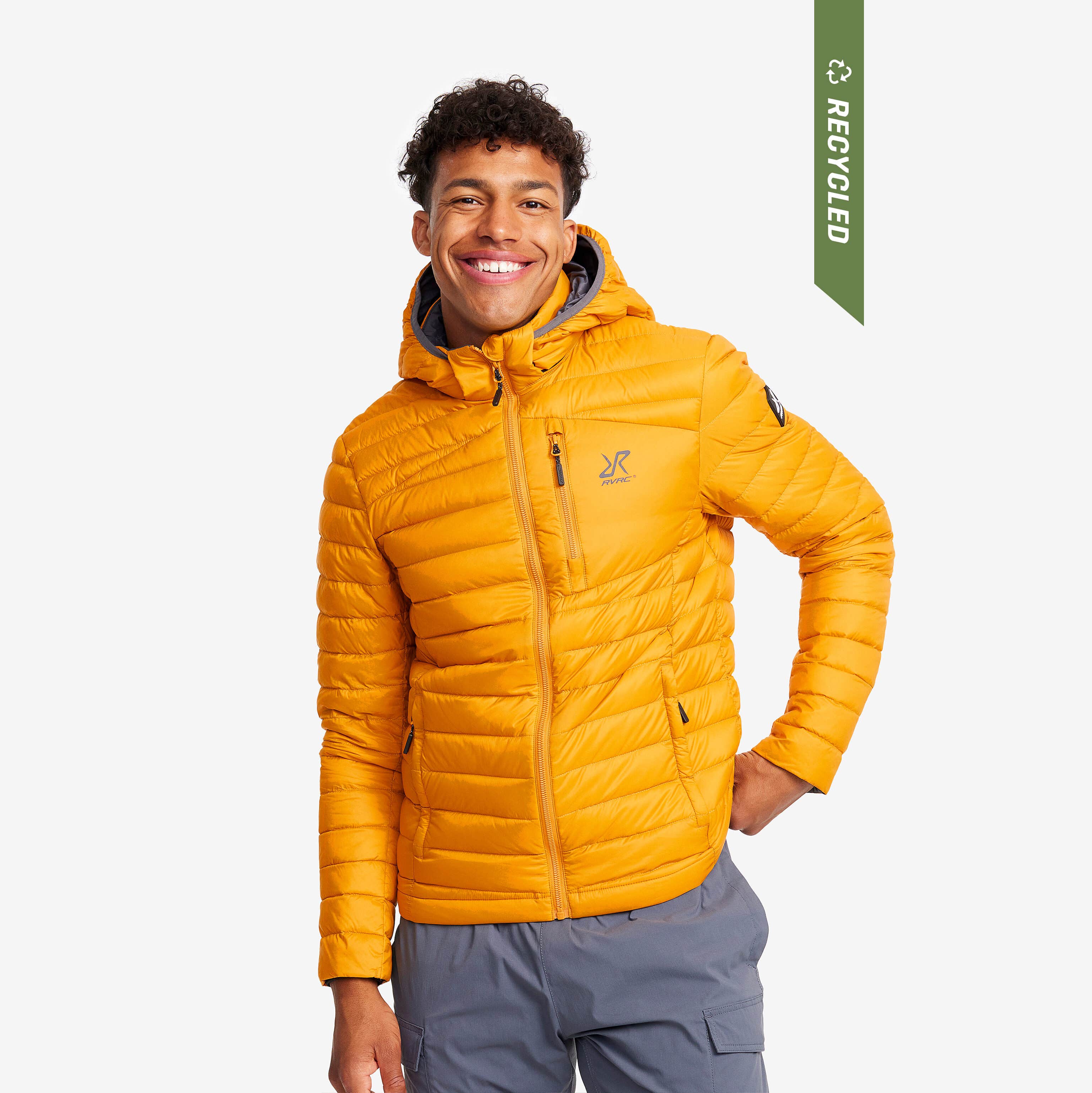 Helium Down Jacket Homme Golden Yellow
