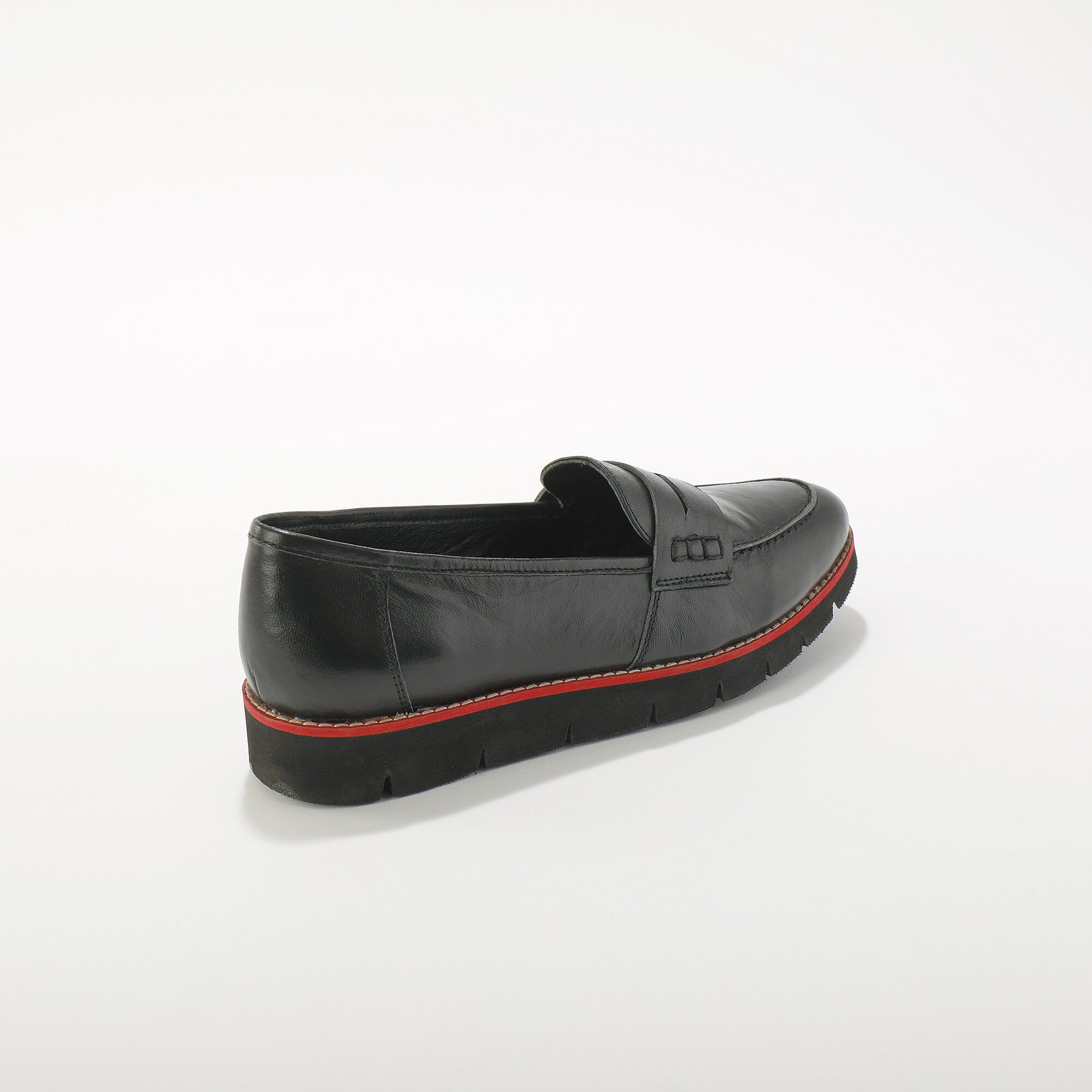 Mocassins en cuir