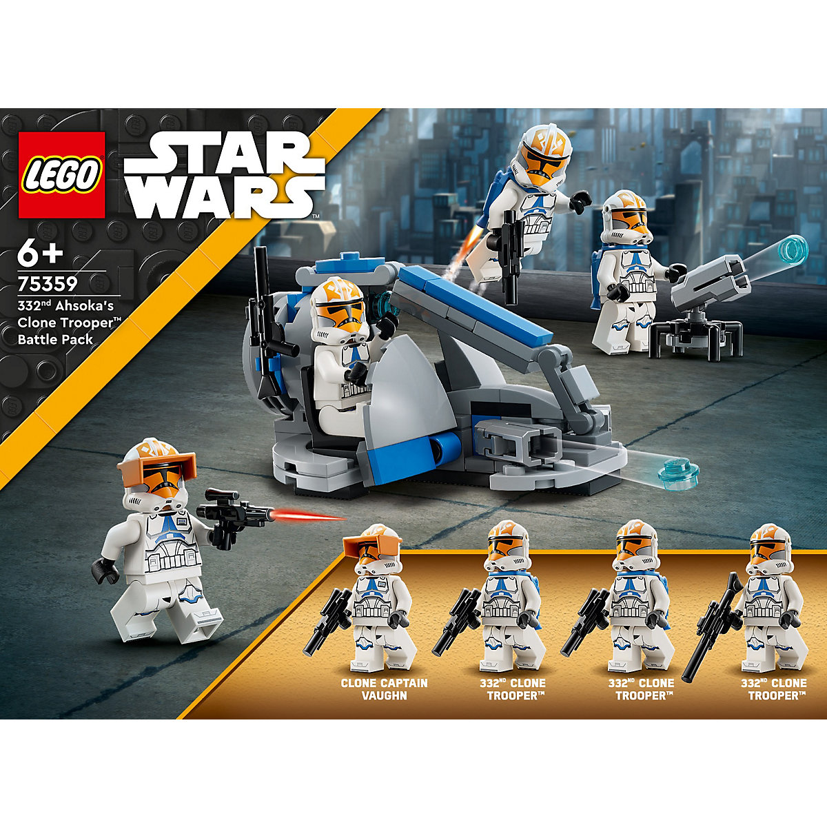 LEGO® Star Wars 75359 Ahsokas Clone Trooper der 332. Kompanie – Battle Pack