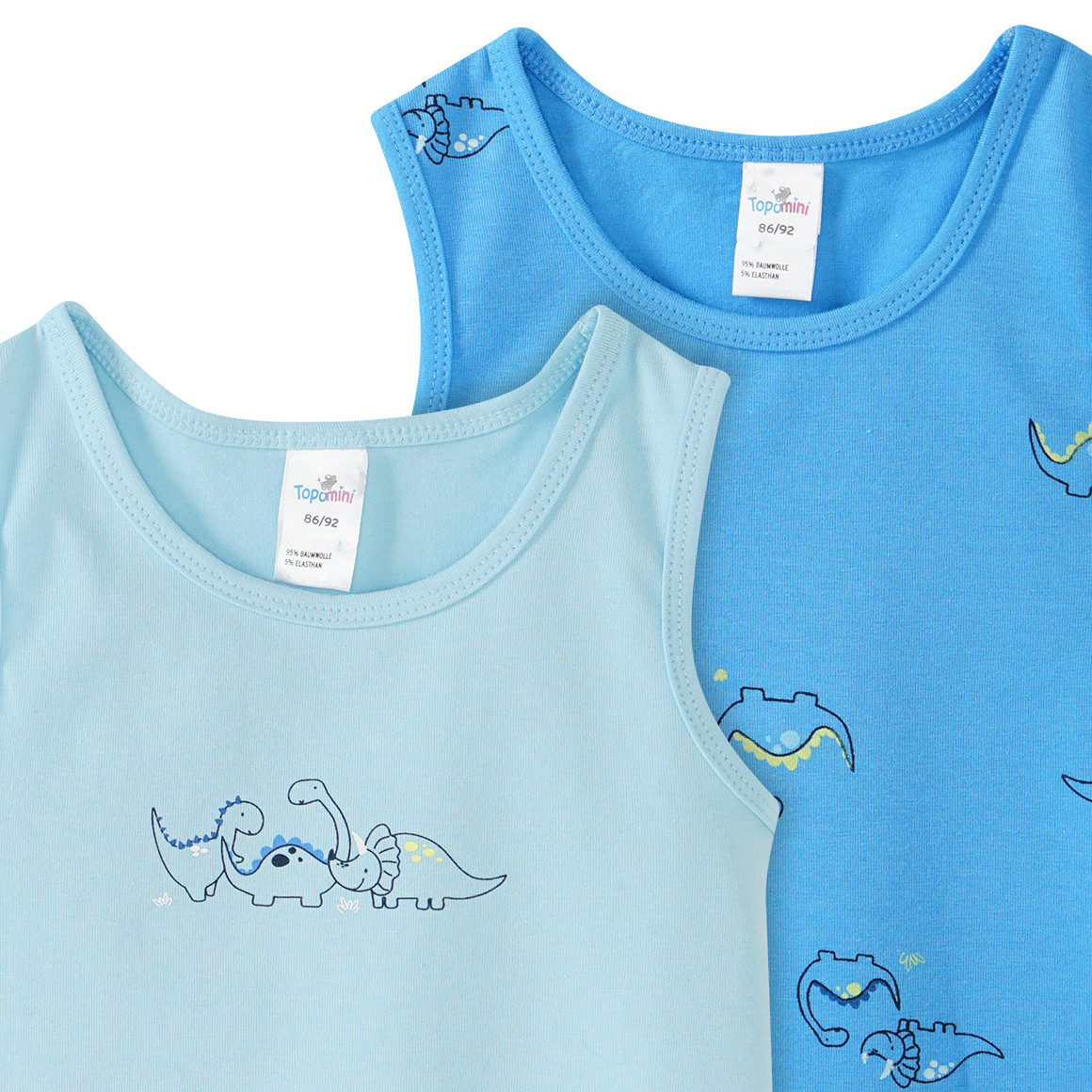 2 Baby Unterhemden im Set