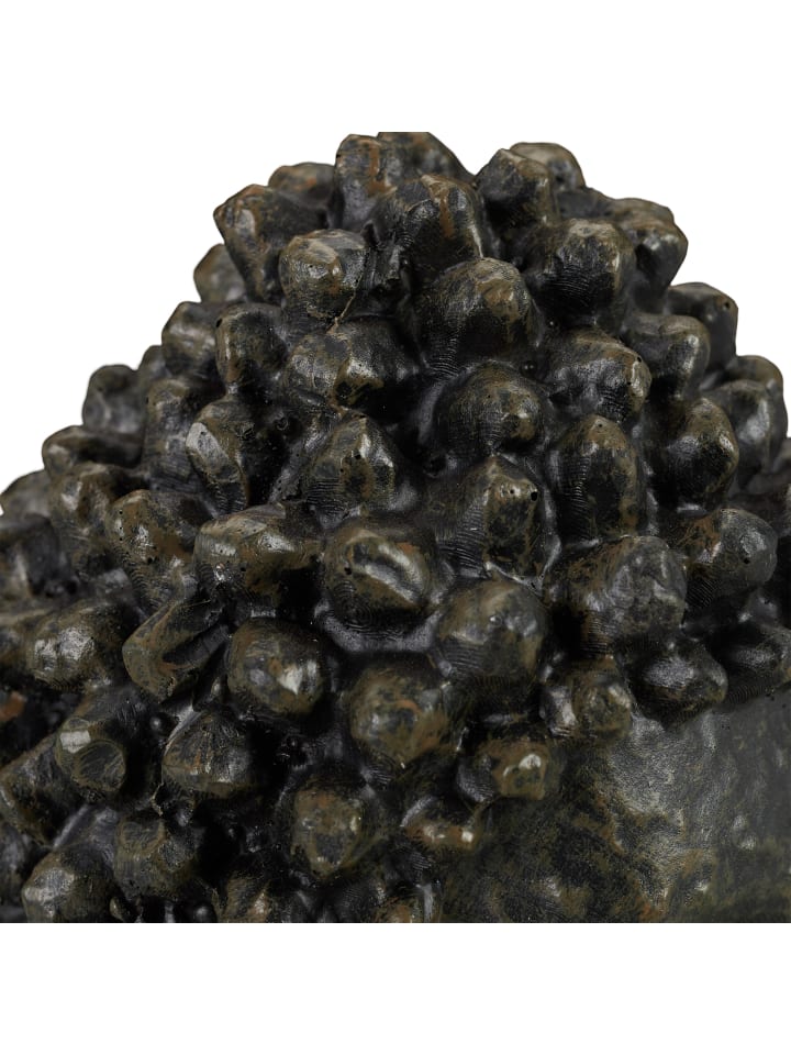 relaxdays Buddha Figur in Dunkelgrau - (H)18 cm günstig kaufen onesize