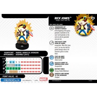 Marvel HeroClix: Avengers Forever Play at Home Kit (EN)