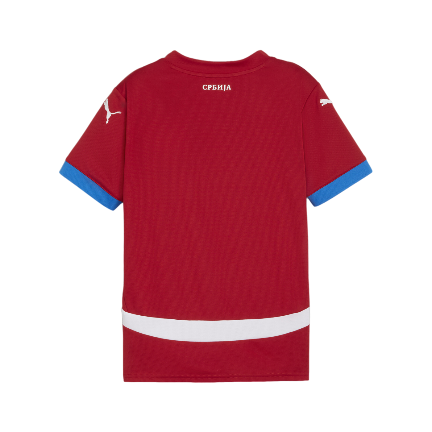 PUMA Serbien Trikot Home EM 2024 Kids Rot F01