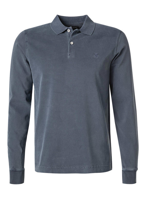 Marc O'Polo, Polo-Shirt, Regular Fit, Baumwoll-Jersey, rauchblau