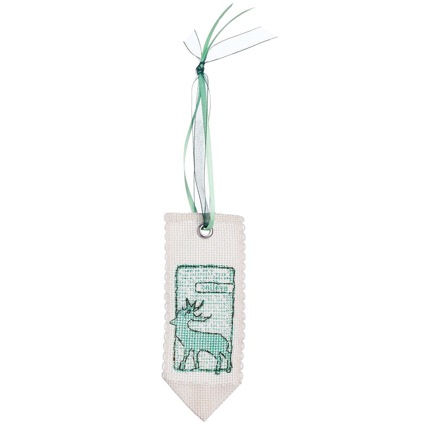 Aida-Stickband, natur, Breite: 5 cm, 5m-Rolle