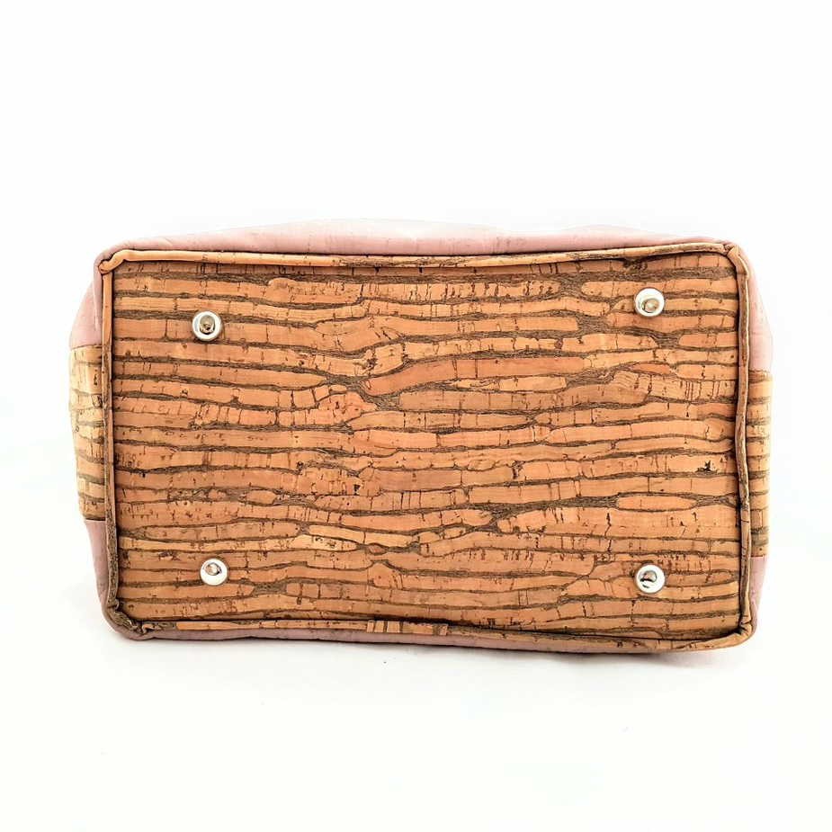 TIKIWE Handtaschen rose Totebag aus Kork