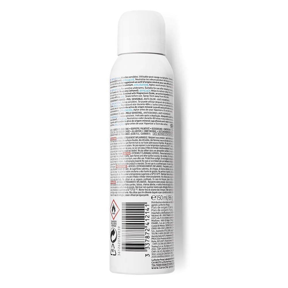 Toleriane Toleriane Physiologique Soothing Anti-Odor Spray - Deodorant Spray