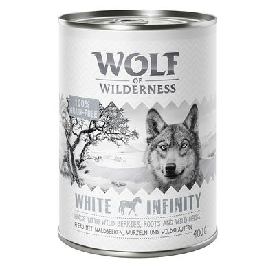 Wolf of Wilderness Adult 6 x 400 g - Single Protein