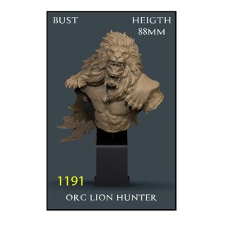 Orc Lion Hunter Bust