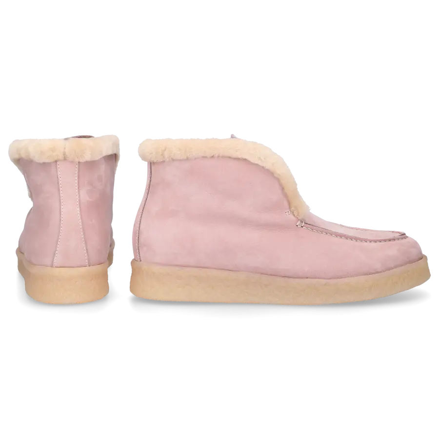 EN AVANT - Stiefeletten D0320006-618 Nubukleder - pink
