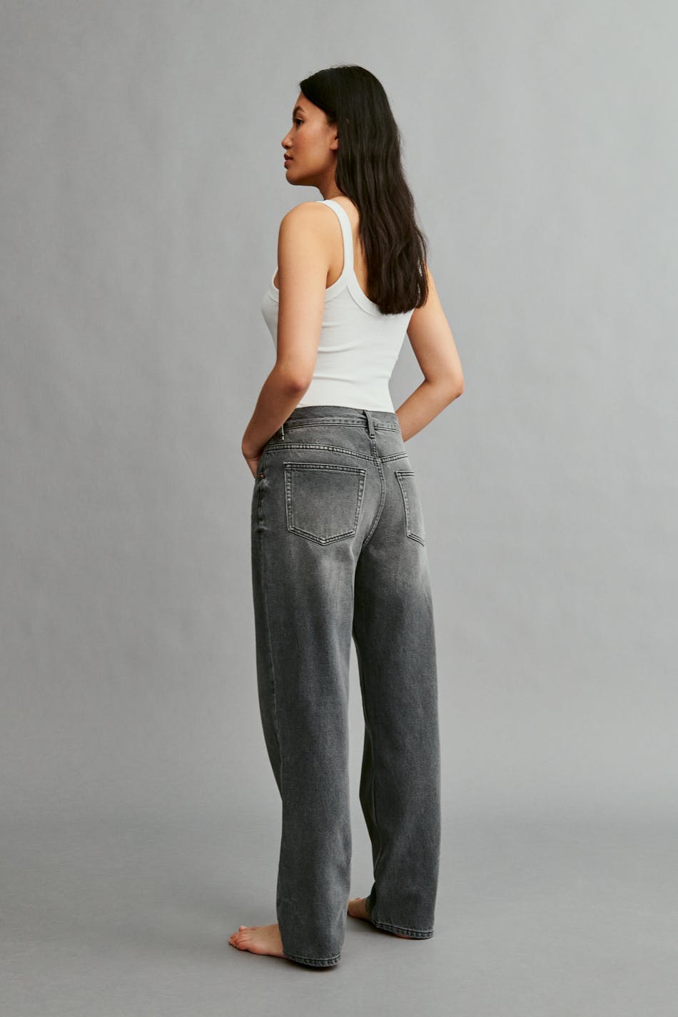 Boyfriend low jeans