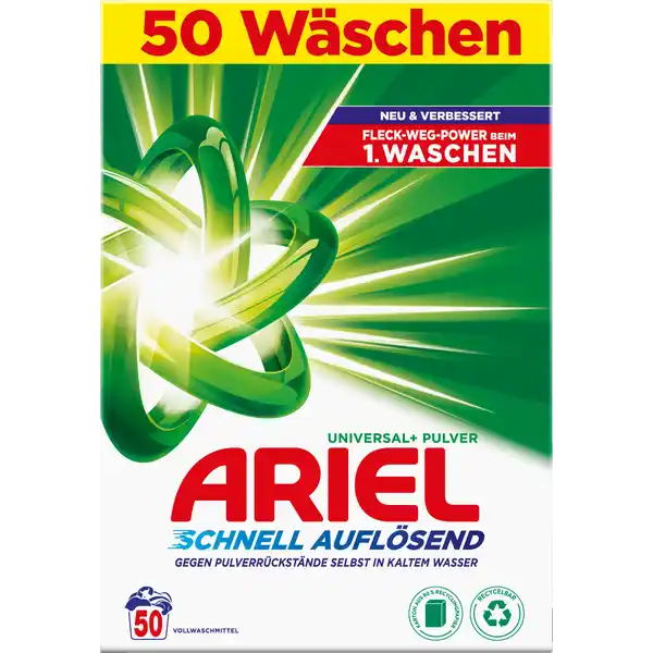 Universal+ Pulver Vollwaschmittel 50WL