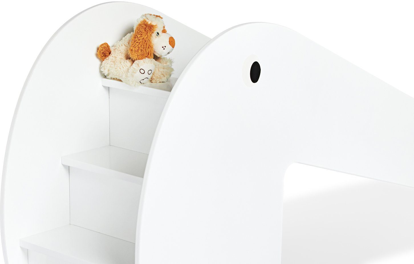 Pinolino® Indoor-Rutsche Holzspielzeug, Lotta, weiß