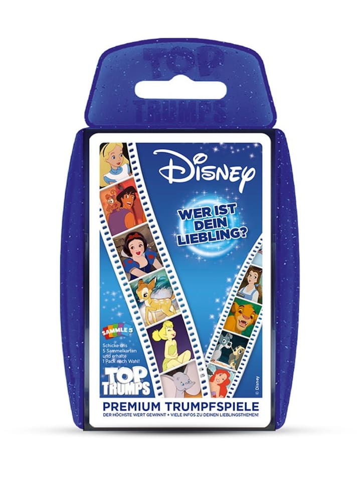 Winning Moves Top Trumps Disney Classics Kartenspiel Karten Spiel Quartett Deutsch in bunt günstig kaufen onesize