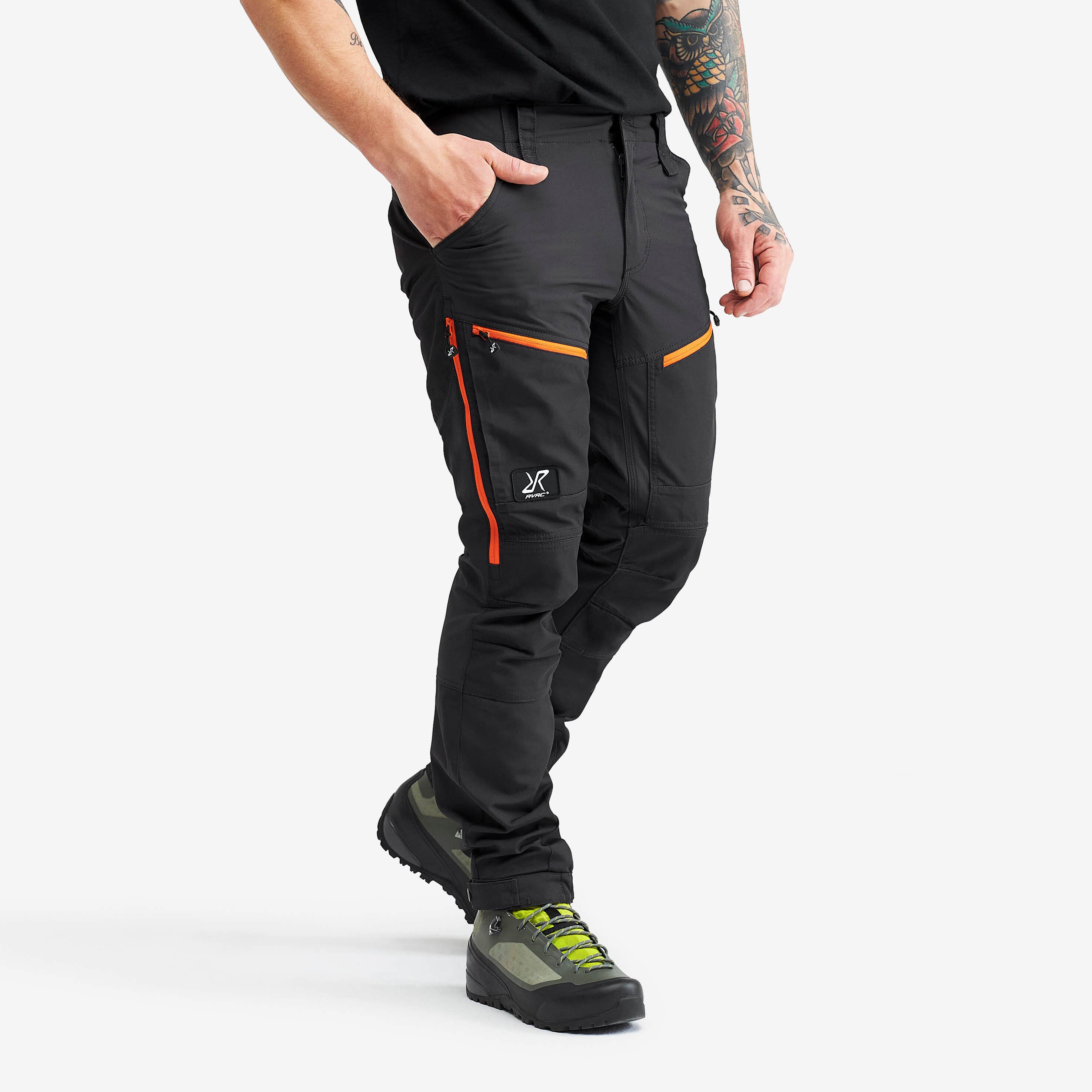 RVRC GP Pro Short Pants Homme Grey/Orange