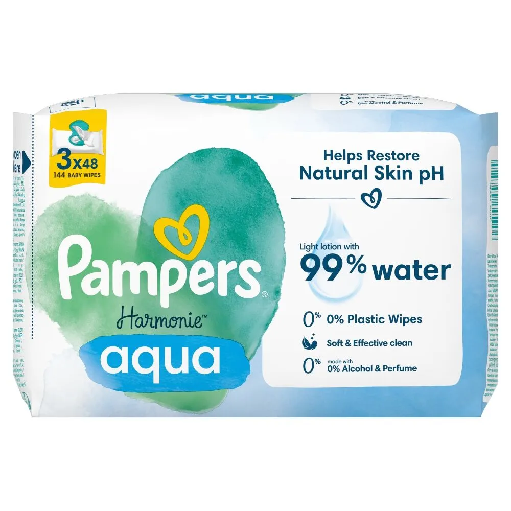 Pampers Aqua Harmonie vlažne maramice