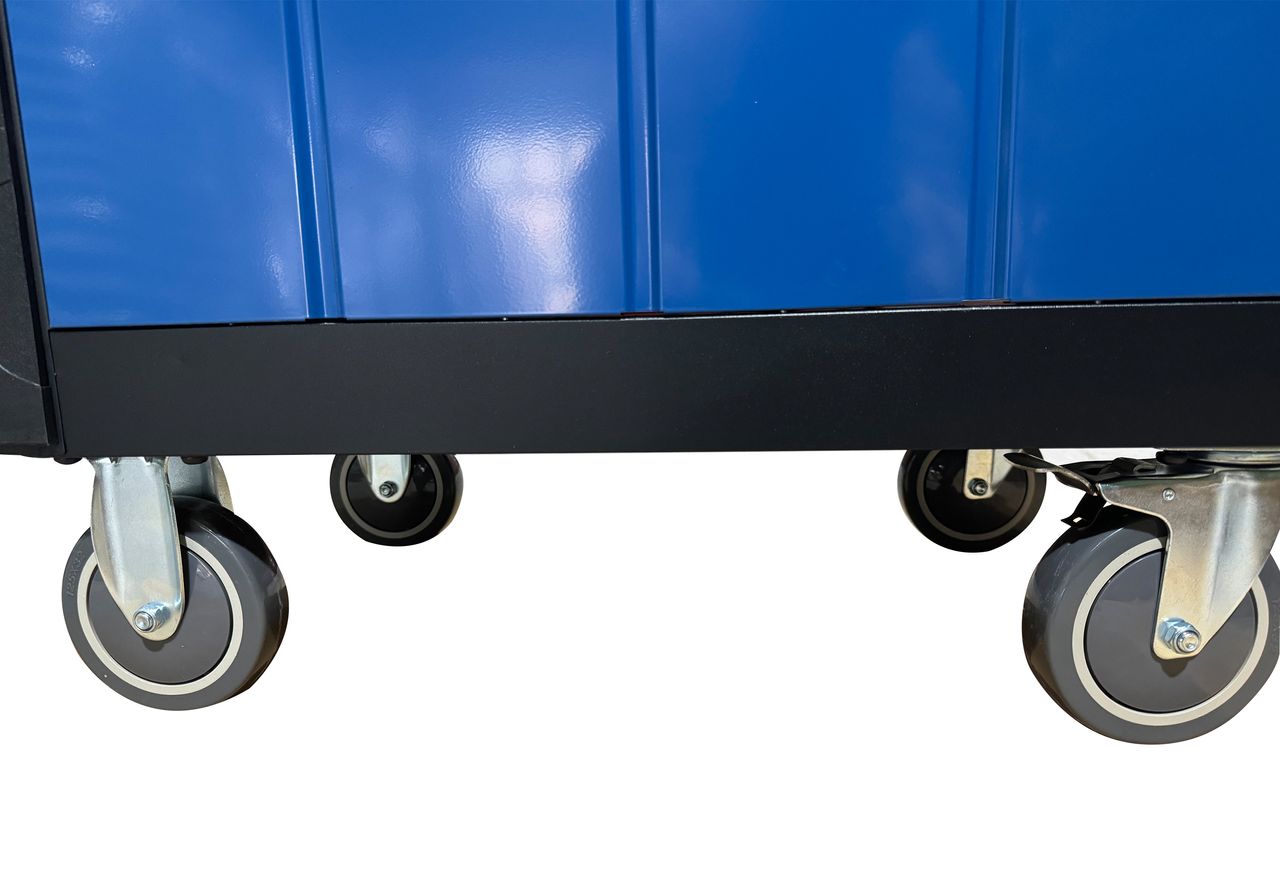 Tech Craft Werkstattwagen ca.77x47x90 cm,  Blau , 6 Schubladen