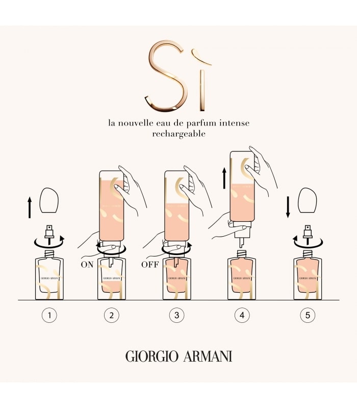 Giorgio Armani-SI-Eau de Parfum Intense Rechargeable